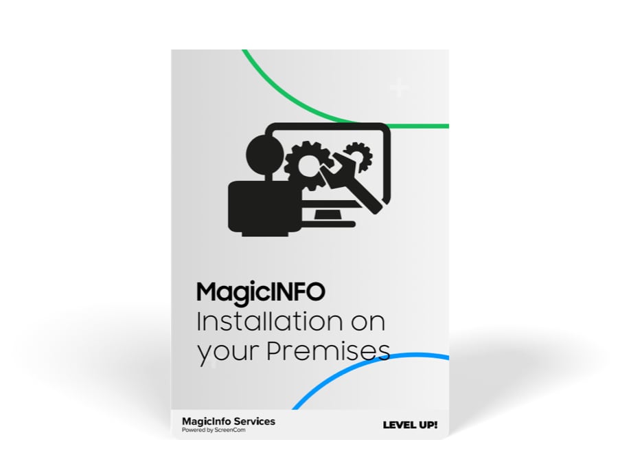 MagicINFO Installation on your premises