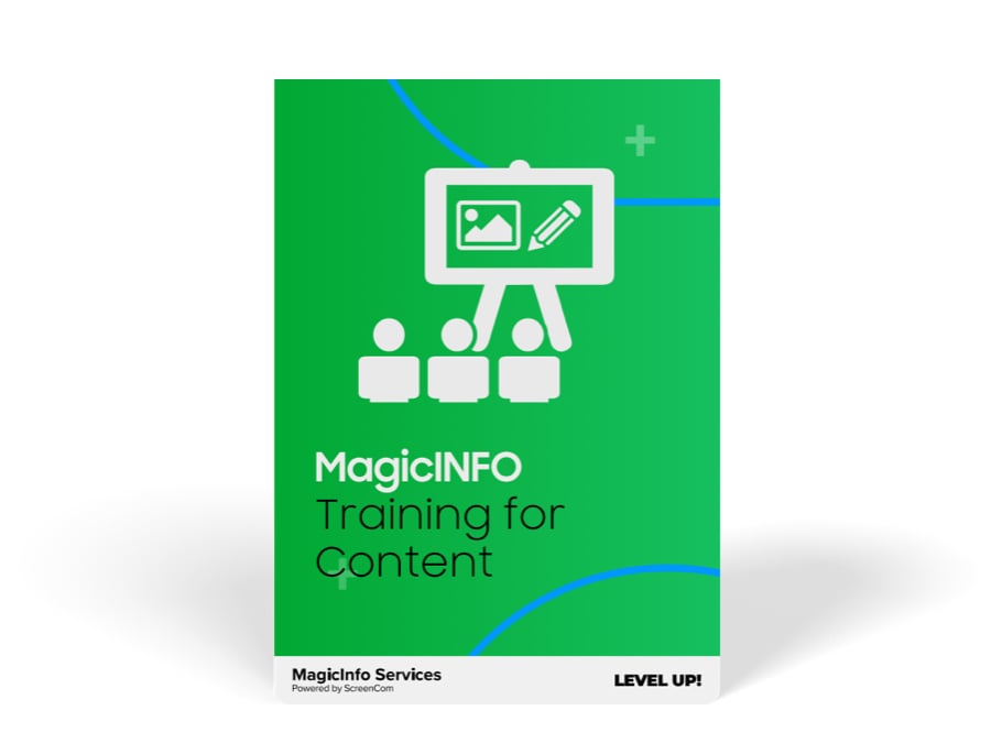 MagicINFO Training for content