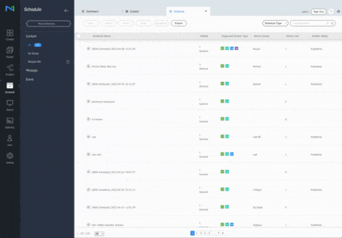 Magicinfo Layout MagicINFO Solution - Comprehensive Digital Signage CMS & Tools