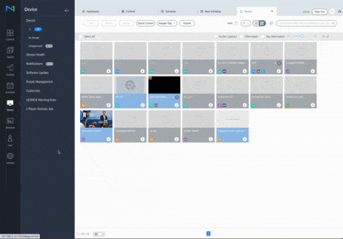 Magicinfo Layout MagicINFO Solution - Comprehensive Digital Signage CMS & Tools