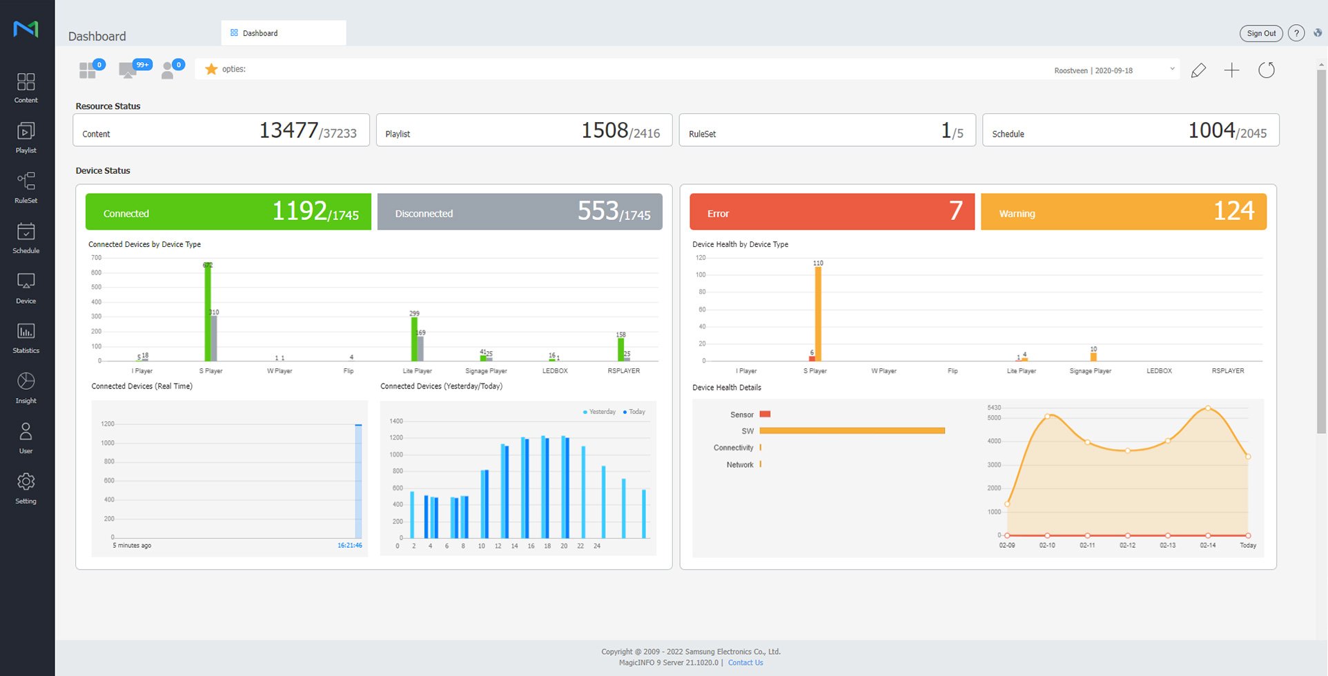 magicinfoservices-dashboard